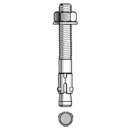 Blister de 10 goujons d'ancrage T D. 10 x Lt. 130 mm version INOX A4 ATE Option 7 - PO07830BL - Alsafix