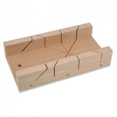 Boîte à onglet en bois