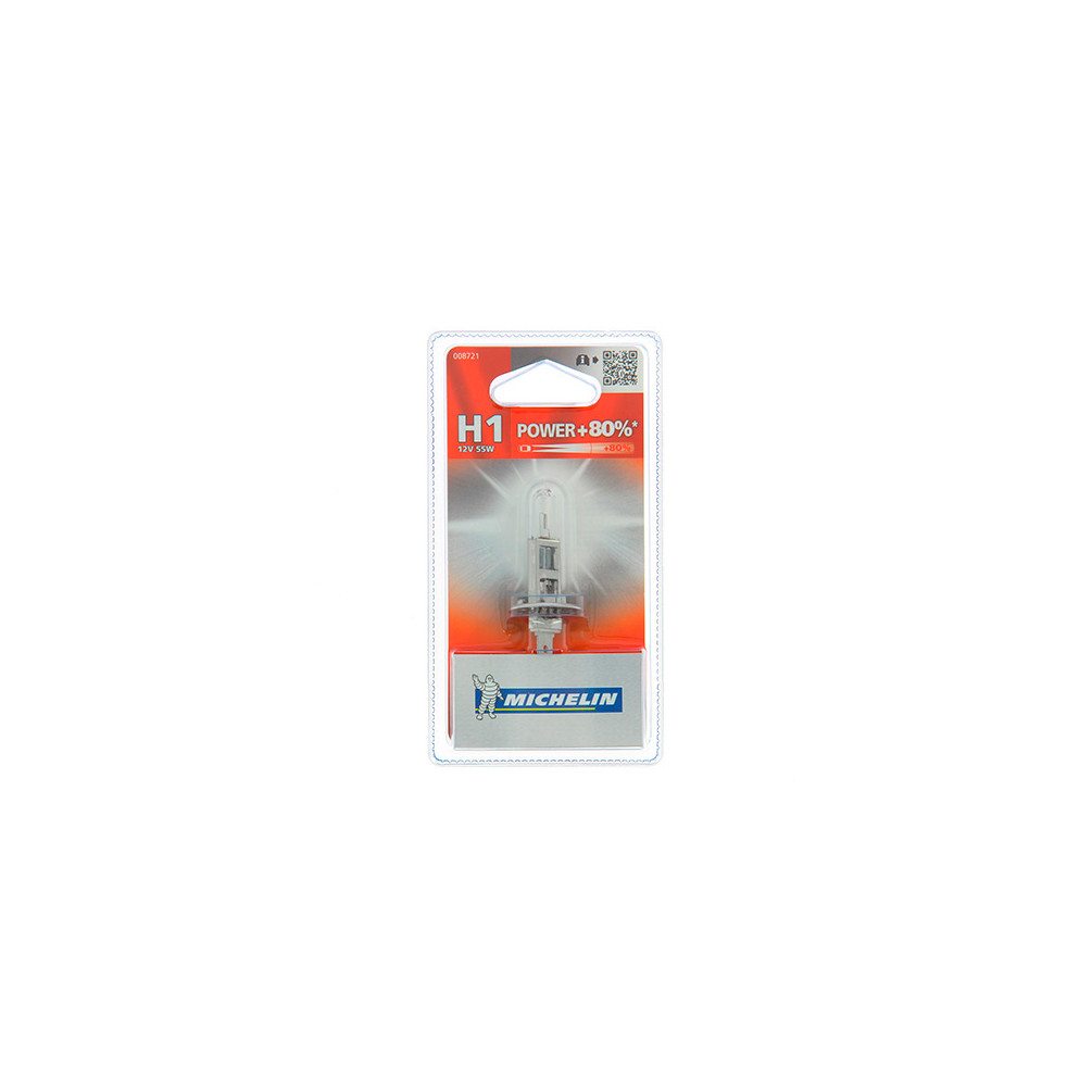 Ampoule Xénon Blue light H1 - 12 V - P14,5s - 55W - Feux de croisement -  Feux de route 