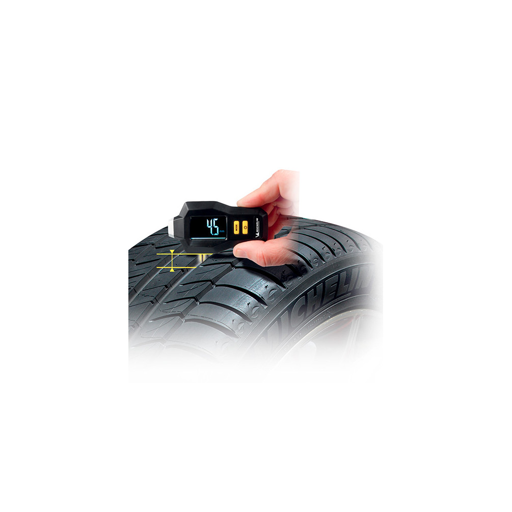 Contrôleur de pression digital et testeur d'usure de pneus MICHELIN - Auto5