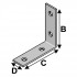 100 Žquerres de chaise (H x L x l x Žp) 50 x 50 x 15 x 2 mm - AL-EC050050 - Alsafix