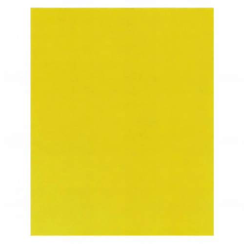 Lot de 50 feuilles papier corindon jaune 230 x 280 mm Gr. 100 pour bois et métal - 9723210 - Leman