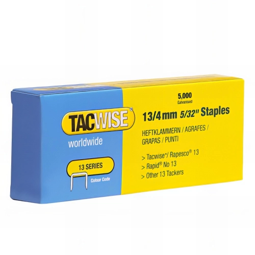 Boîte de 5000 agrafes galvanisées de type 13 L. 4 mm - TA-0232 - Tacwise