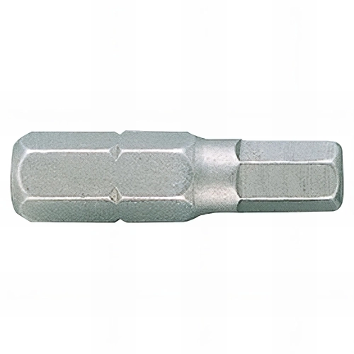 Embout de vissage 6 pans 1/4" - 25 mm - 3 mm