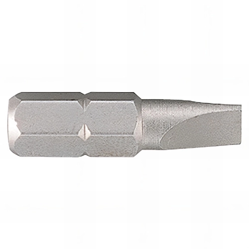 Embout de vissage Fente 1/4" - 25 mm - 5 x 0,8 mm