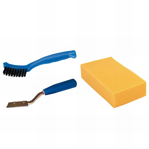 Kit entretien : éponge - brosse - grattoir - 185920 - Mejix