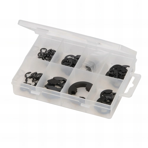 Coffret de circlips en E 135 pcs - 105637 - Fixman