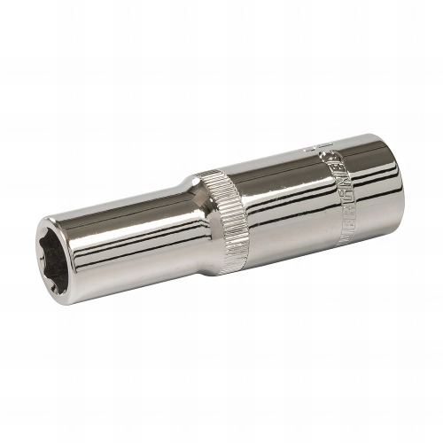 Douille métrique profonde 1/2" D. 12 mm en chrome-vanadium - 107241 - Silverline