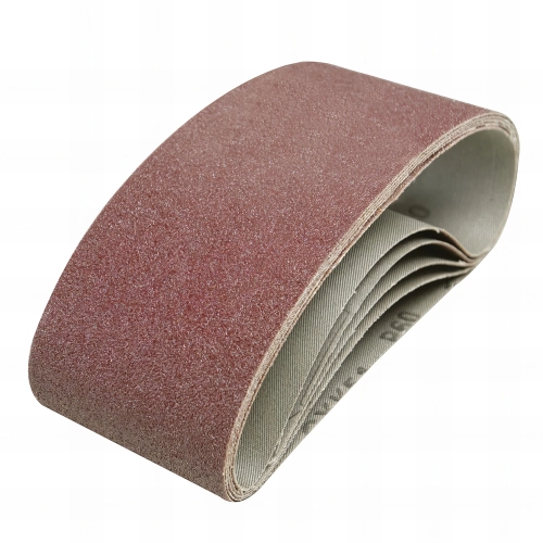 5 bandes abrasives corindon 75 x 457 mm Grain 60 - 185706 - Silverline