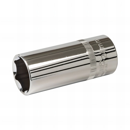 Douille métrique profonde 1/2" D. 24 mm en chrome-vanadium - 238098 - Silverline