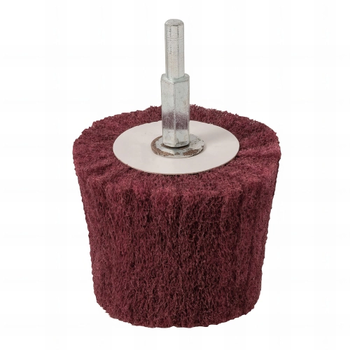 Brosse de satinage sur tige D. 50 mm Grain 240 - 262213 - Silverline