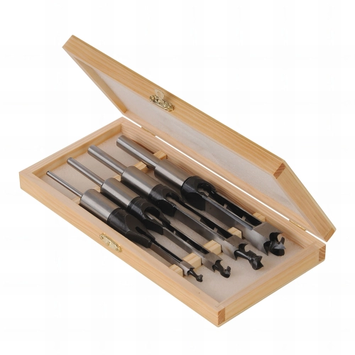 Coffret de 4 mèches bédanes D 6,10,13 et 16mm - 282394 - Silverline