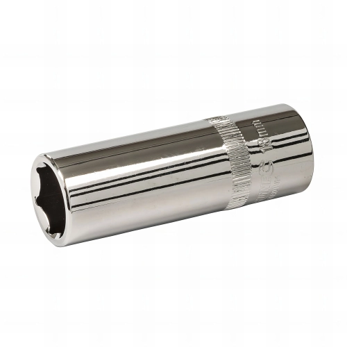 Douille métrique profonde 1/2" D. 18 mm en chrome-vanadium - 316751 - Silverline