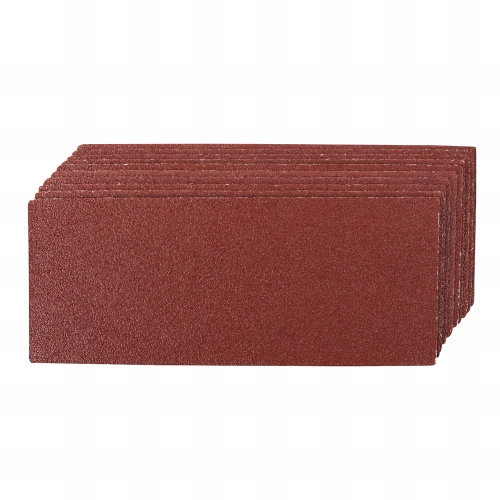 10 feuilles abrasives non-perforées 93 x 230 mm Grain 60 - 415770 - Silverline