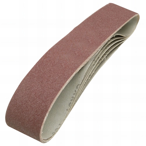 5 bandes abrasives corindon 50 x 686 mm Grain 80 - 463484 - Silverline