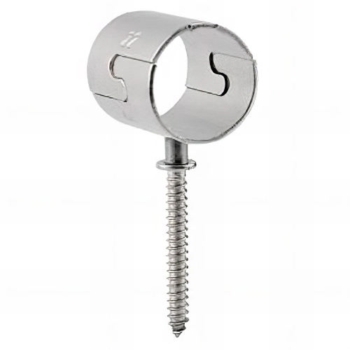 100 colliers simples M5 Inox A2 D. 28 mm