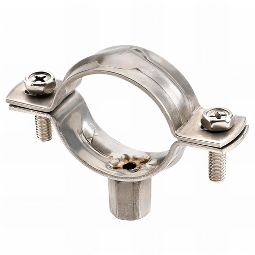 25 colliers renforcés M8-M10. Inox A4, D. 36 - 42 mm - ABREA4040 - Index