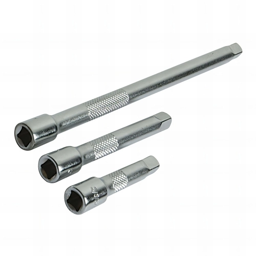 3 rallonges 1/4" L. 50, 75 et 150 mm. - 598440 - Silverline