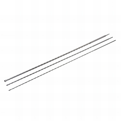 3 forêts béton SDS+ 2 Taillants D. 12, 16 et 24 x 1500 mm - 633828 - Silverline