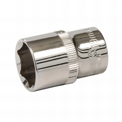 Douille métrique 1/2" D. 19 mm en chrome-vanadium - 637442 - Silverline