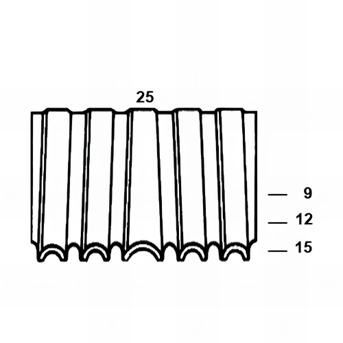 14 000 agrafes croco WN25-12 - 25 x 12 mm - 6WN121 - Alsafix