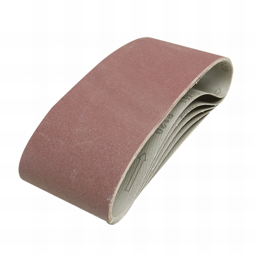 5 bandes abrasives corindon 100 x 610 mm Grain 40 - 730880 - Silverline