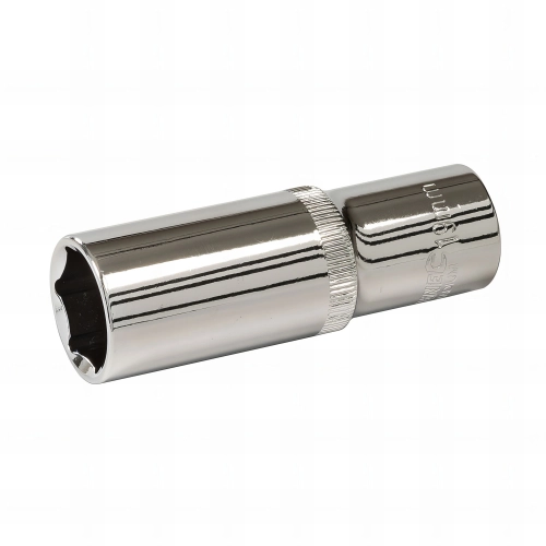 Douille métrique profonde 1/2" D. 19 mm en chrome-vanadium - 743915 - Silverline