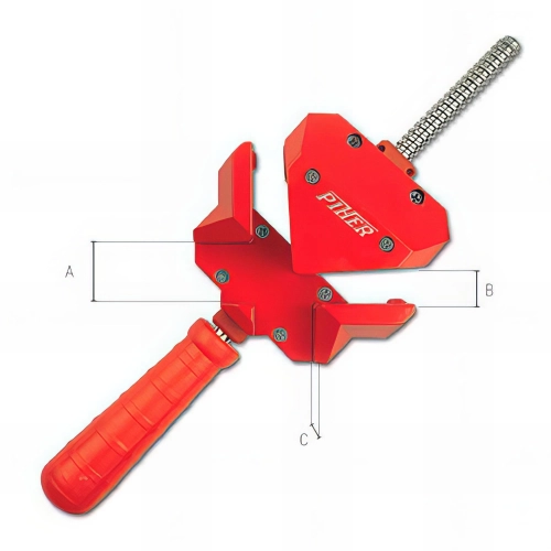 Presse d'angle pour montage en métal mâchoire 30 mm - 30003 - Piher