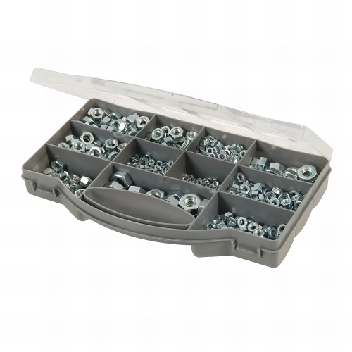 Coffret d'écrous hexagonaux 1000 pcs - 771284 - Fixman