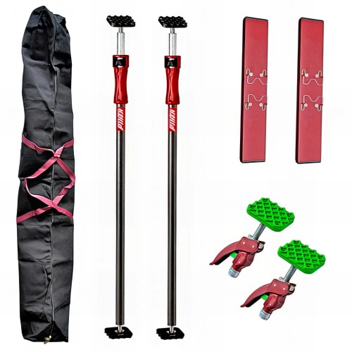 Kit plaquiste Piher - 2 étais 155 à 290 cm avec accessoires et sac de rangement