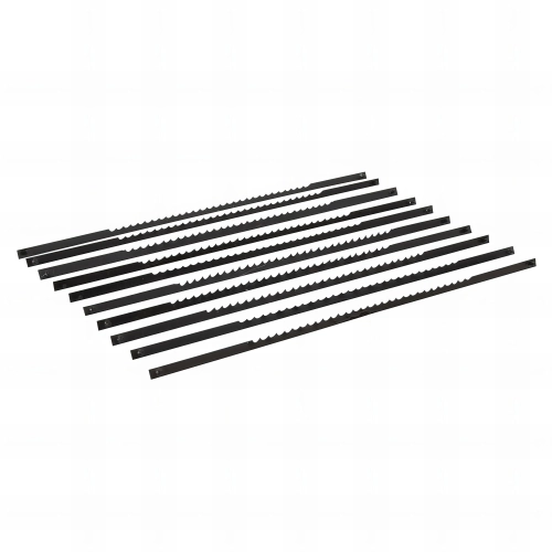 10 lames à ergots pour scie à chantourner 130 mm 10 TPI - 783170 - Silverline