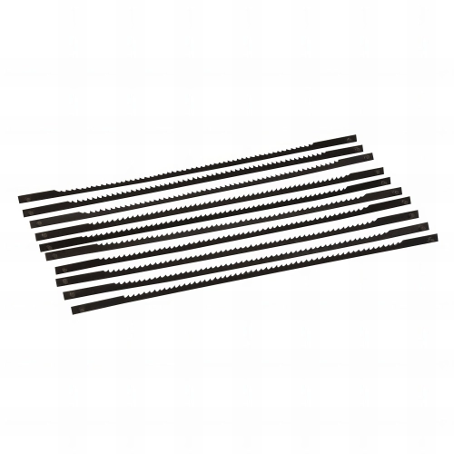 10 lames à ergots pour scie à chantourner 130 mm 14 TPI - 793823 - Silverline