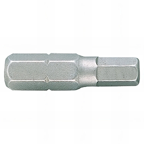 Embout de vissage 6 pans 1/4" - 3/64" L. 25 mm