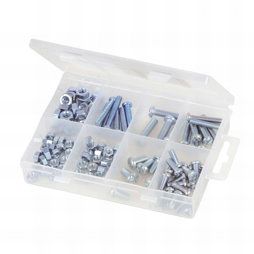 Coffret de vis à métaux et écrous 105 pcs - 804223 - Fixman