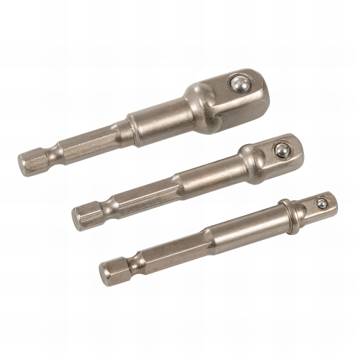 3 porte-douilles 1/4", 3/8" et 1/2" - 819713 - Silverline