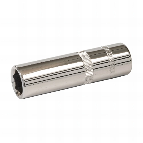 Douille métrique profonde 1/2" D. 14 mm en chrome-vanadium - 868242 - Silverline