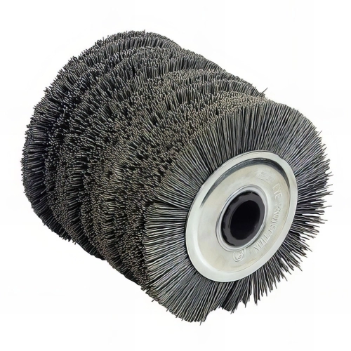 Brosse pour rénovateur en fil nylon D. 80 mm L. 100 mm - Brossage léger