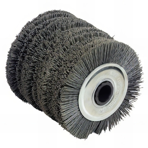 Brosse pour rénovateur en fil nylon D. 120 mm L. 100 mm - Brossage léger