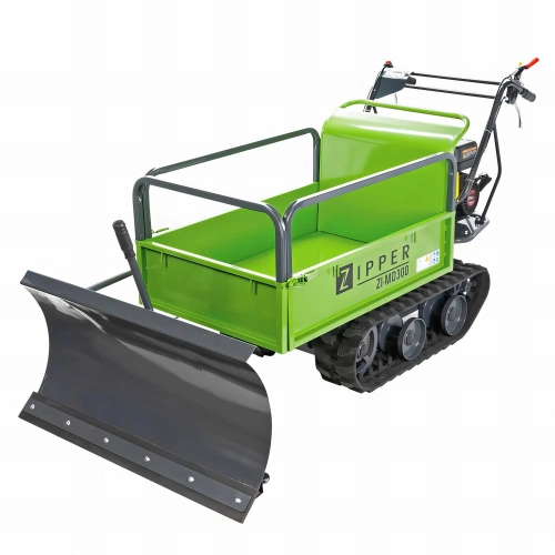 Mini dumper à chenilles thermique 196 cm3 avec benne L. 910 mm ZI-MD300 - Zipper