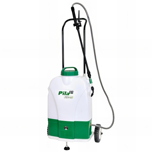 Pulvérisateur 16 L à dos et sur roues, à batterie 12 V 1,2 Ah PILA 16 - PRP161DER - Ribiland