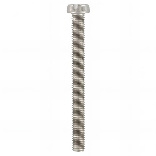 Vis métaux tête cylindrique Fendue 3 x 6 mm INOX A4 - Boite de 200 pcs - Fixtout VMCF03006A4