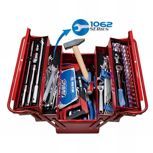 Caisse à outils complète - 220 x 260 x 470 mm - 89 pcs