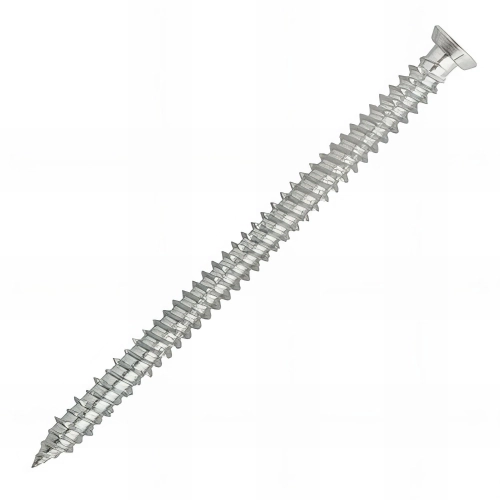 100 vis de fixation directe huisserie, tête fraisée, Inox A4 - 7.5 x 72 mm