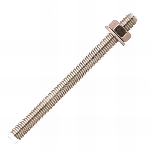 30 tiges filetées standard avec écrou, inox A4 - M6 x 90 mm