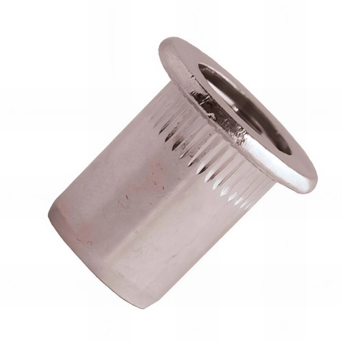 200 écrous à sertir crantés inox A2 TP, D. M4 x 12.5 mm - END0440 - Scell-it