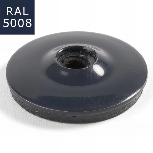 100 Coupelles de répartition D. 25 mm Alu/EPDM pour fixation des costières et faîtières SATURNO  - RAL 5008