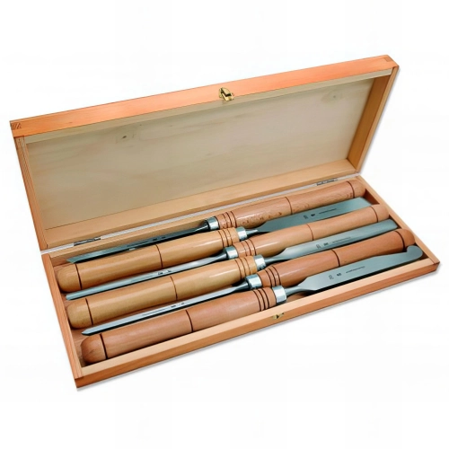 Coffret de 6 gouges tournage en Chrome Vanadium - Mod. 6800