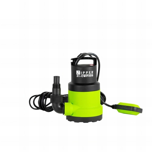 Pompe à eau claire immergée 7,3 M3 électrique 400 W ZI-CWP400 - Zipper