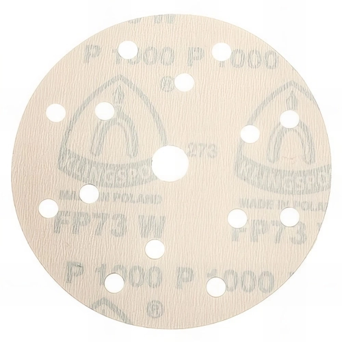 100 disques papier auto-agrippant 8 + 6 trous + 1 central PS 73 CWK D. 150 mm Gr 100 - 301813 - Klingspor