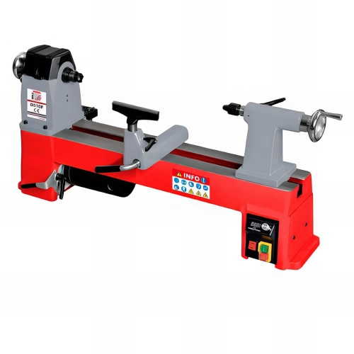 Tour à bois avec variateur et affichage digital L. 510 mm 230 V - 735 W D510F-230V - Holzmann